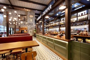Nicholas Culpeper bar by Interiors UK
